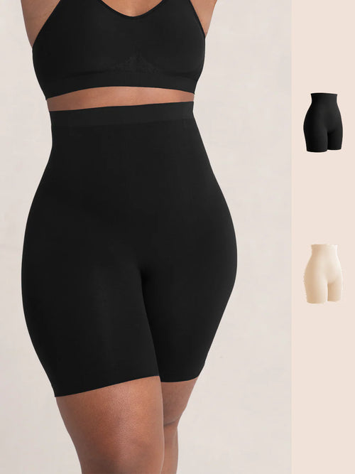 The Defining High-Waisted Sculpting Shorts